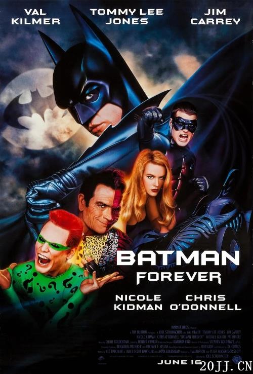 蝙蝠侠系列：票房最高的十部电影